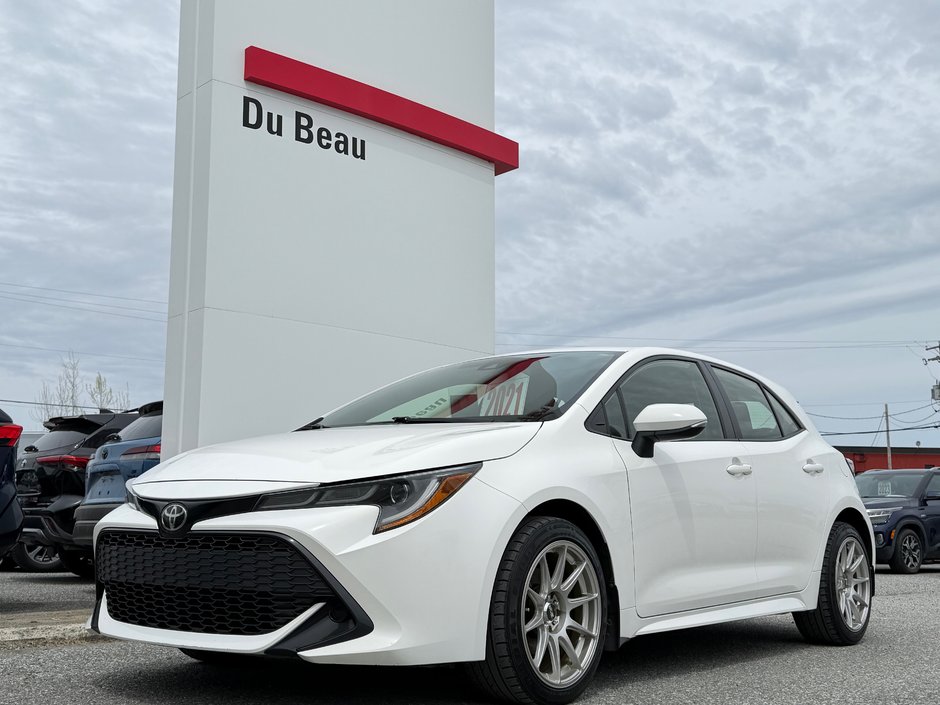 2021 Toyota Corolla Hatchback SE GROUPE AMÉLIORÉ / MANUELLE / SUPER LOOK / in Thetford Mines, Quebec