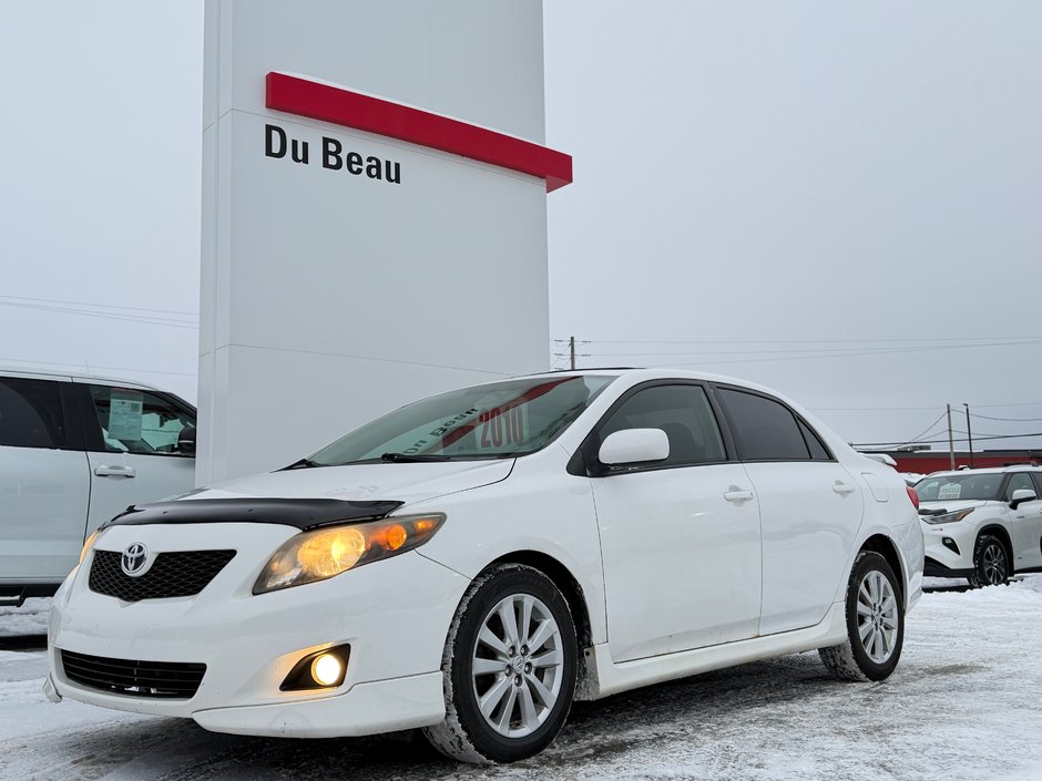 2010 Toyota Corolla S AUTOM / TOIT / MAGS / INSPECTÉ SÉCURITAIRE / in Thetford Mines, Quebec