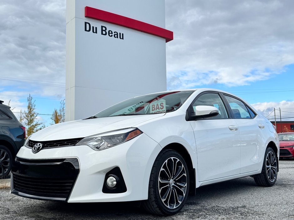 2015 Toyota Corolla S / AUTOM / SEULEMENT 57.000KM WOWW !!! / in Thetford Mines, Quebec