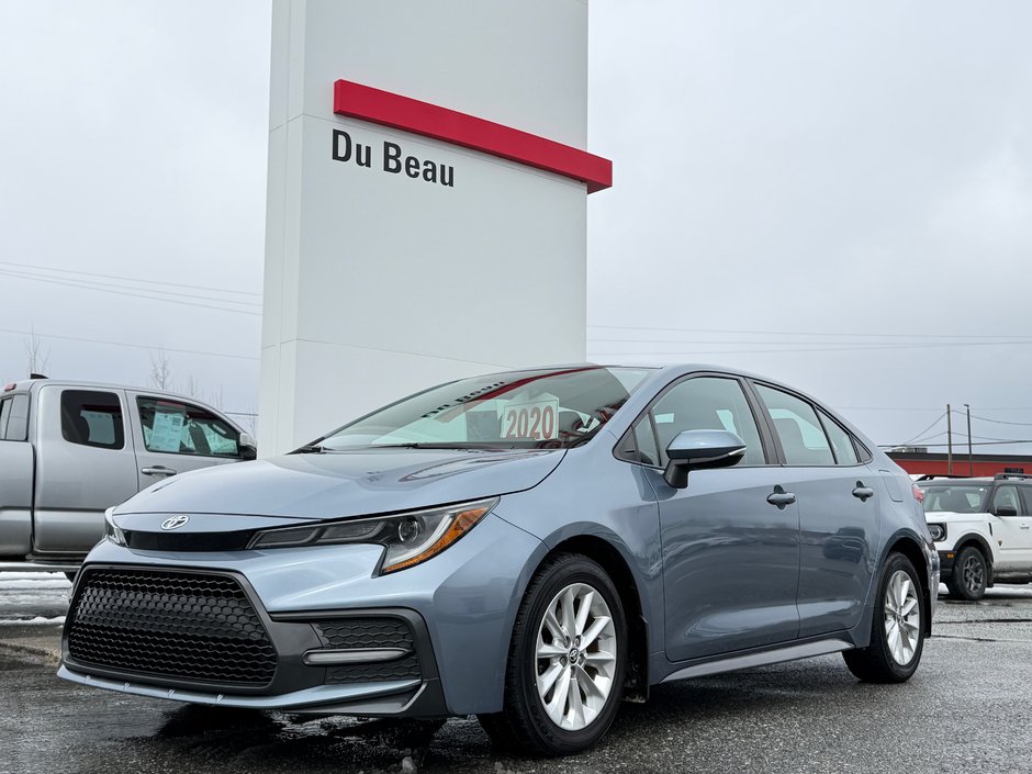 Toyota Corolla SE / AUTOM / 53,500KM SEULEMENT / ULTRA FIABLE / 2020 à Thetford Mines, Québec