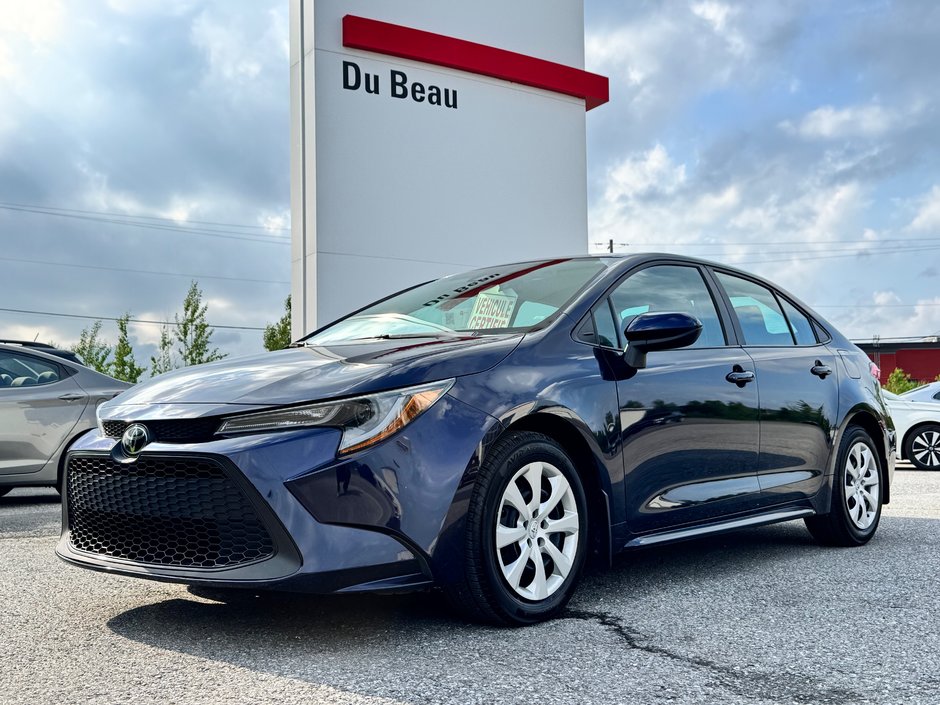 Toyota Corolla LE / BAS KILOS / VALEUR DE REVENTE ÉLEVÉE / 2021 à Thetford Mines, Québec