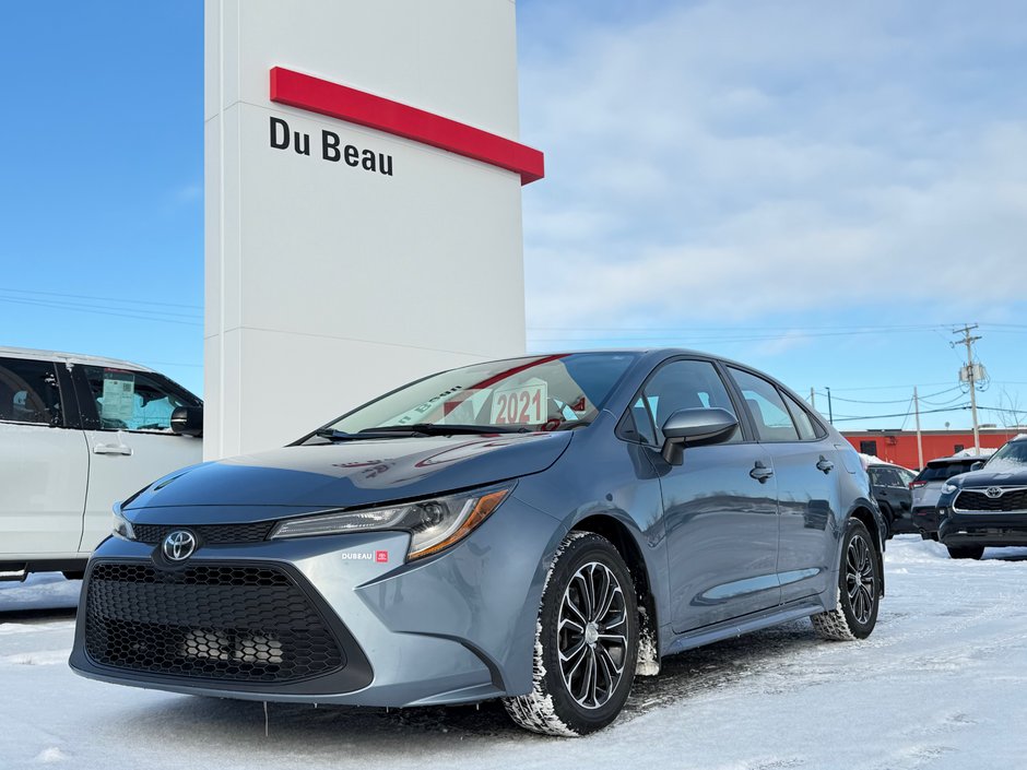 Toyota Corolla LE / AUTOM / MAGS / BAS KILOS / FIABILITÉ / 2021 à Thetford Mines, Québec