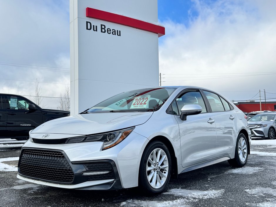 Toyota Corolla SE AUTOM / TRÈS BAS KILOS / ULTRA ÉCONOMIQUE /  / 2022 à Thetford Mines, Québec