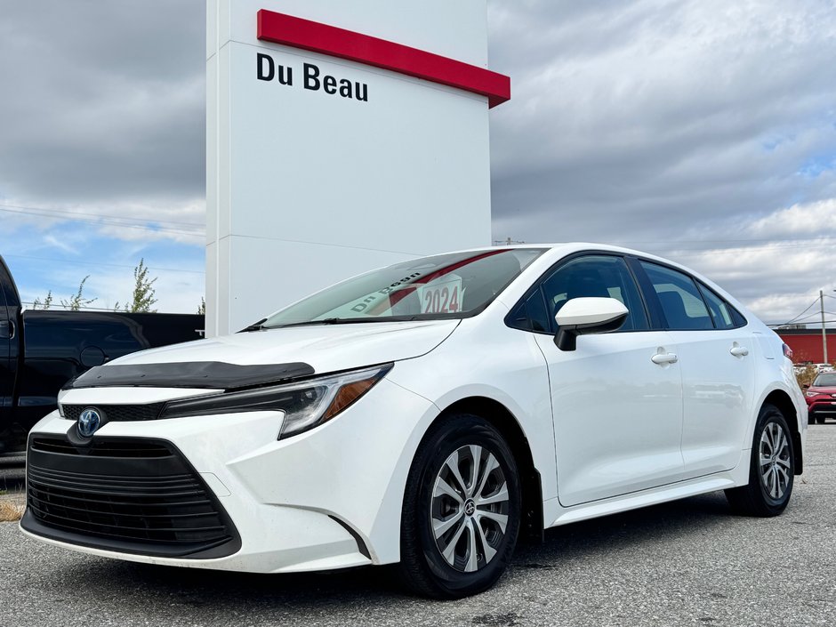 Toyota Corolla HYBRID LE / FAIBLE CONSOMMATION ESSENCE / WOW 2024 à Thetford Mines, Québec
