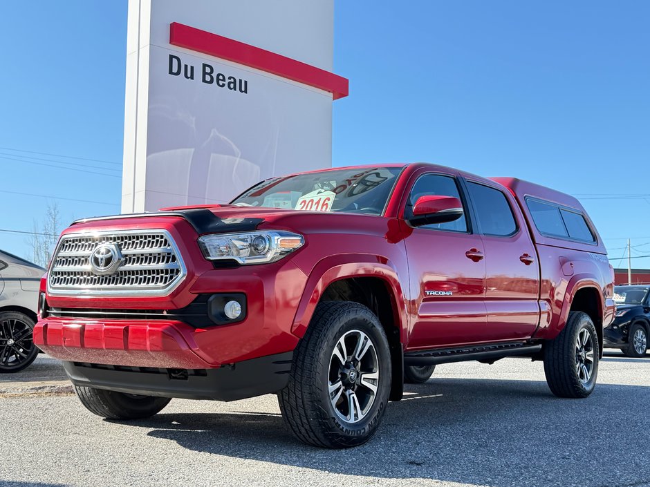 2016 Toyota Tacoma D-CAB / TRD SPORT / BOITE FIBRE ET +++++ / in Thetford Mines, Quebec