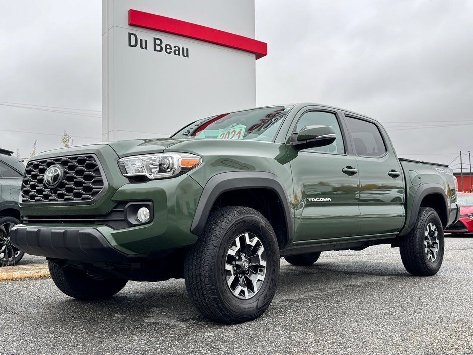 2021 Toyota Tacoma D-CAB TRD OFFROAD PREMIUM / CUIR / TOIT / CRAWL / COVER RIGIDE / in Thetford Mines, Quebec