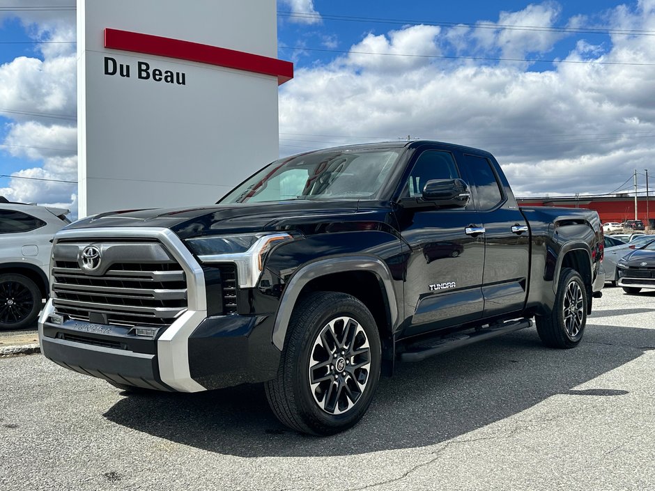 2022  Tundra LIMITED / DOUBLE CAB / PNEUS NEUF / CERTIFIE / WOW in Thetford Mines, Quebec