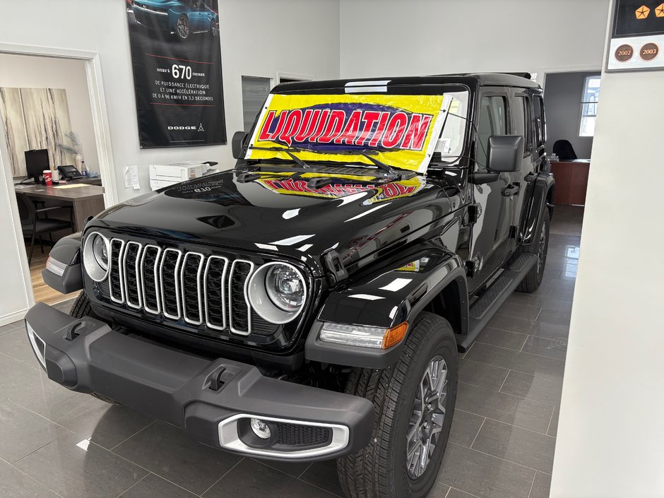 Jeep Wrangler 4-Door SAHARA 2025 à Paspébiac, Québec