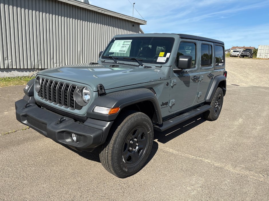 2025 Jeep WRANGLER 4-Door SPORT in Paspébiac, Quebec