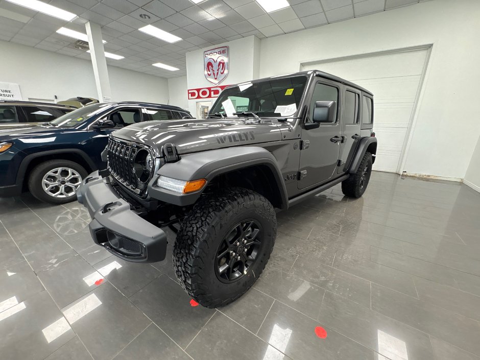 Jeep Wrangler 4-Door WILLYS 2026 à Paspébiac, Québec