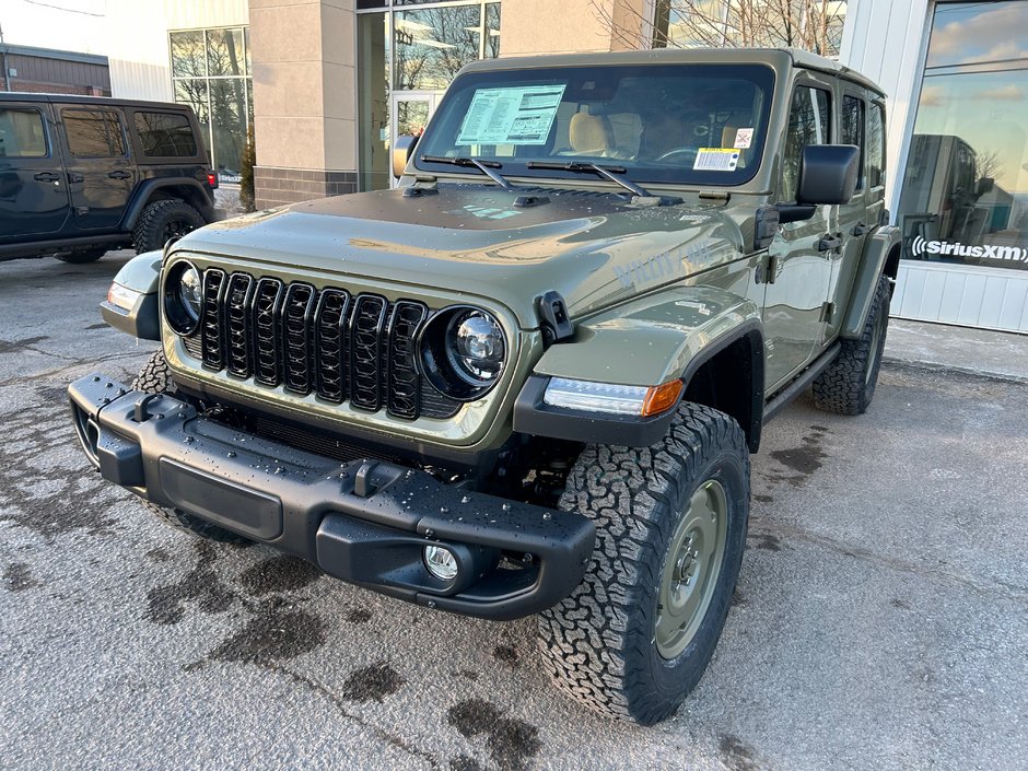 2025 Jeep Wrangler 4xe WILLYS 41 in Paspébiac, Quebec