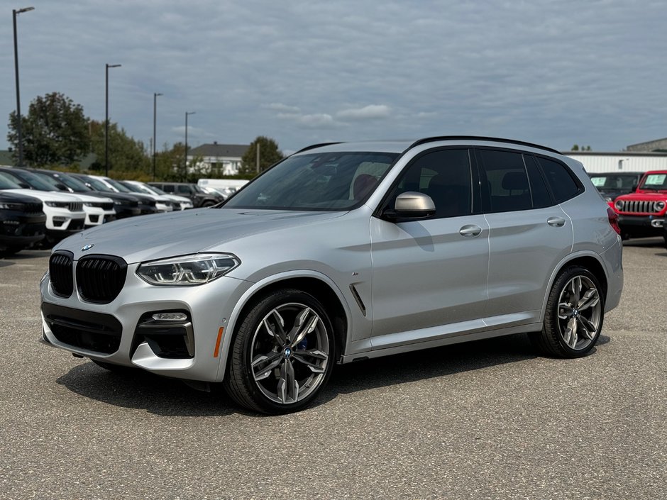 2019  X3 M40i // TOIT PANORAMIQUE // CUIR ROUGE in Sherbrooke, Quebec