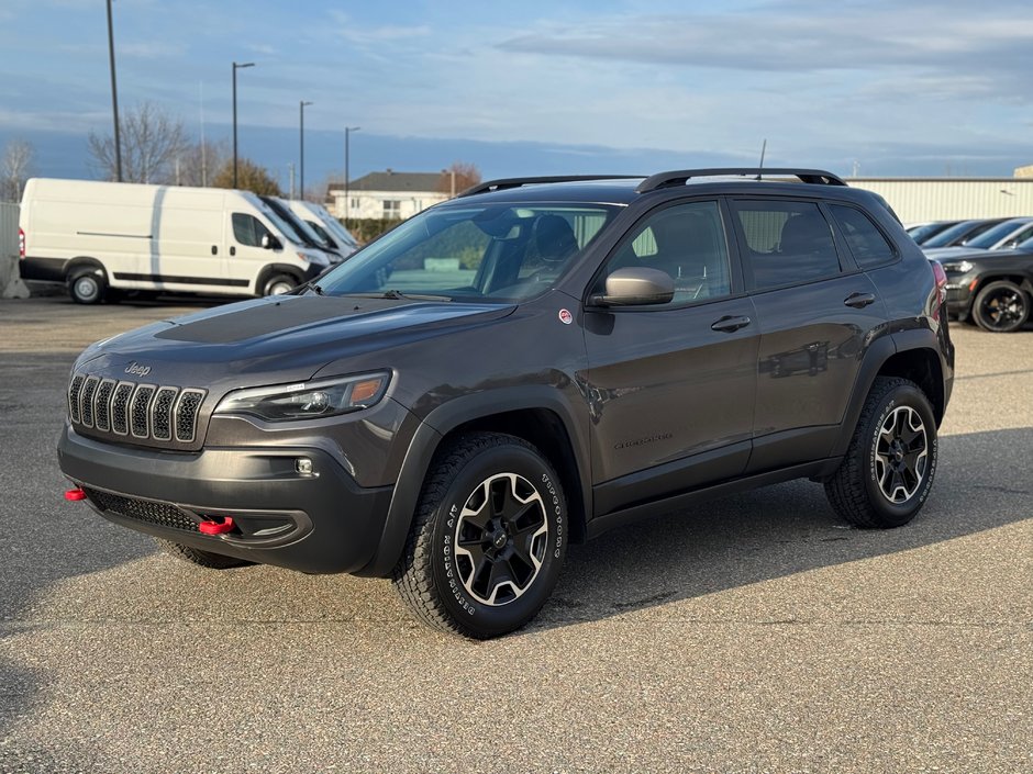 2021  Cherokee TRAILHAWK 4X4 | CUIR | HITCH in Sherbrooke, Quebec