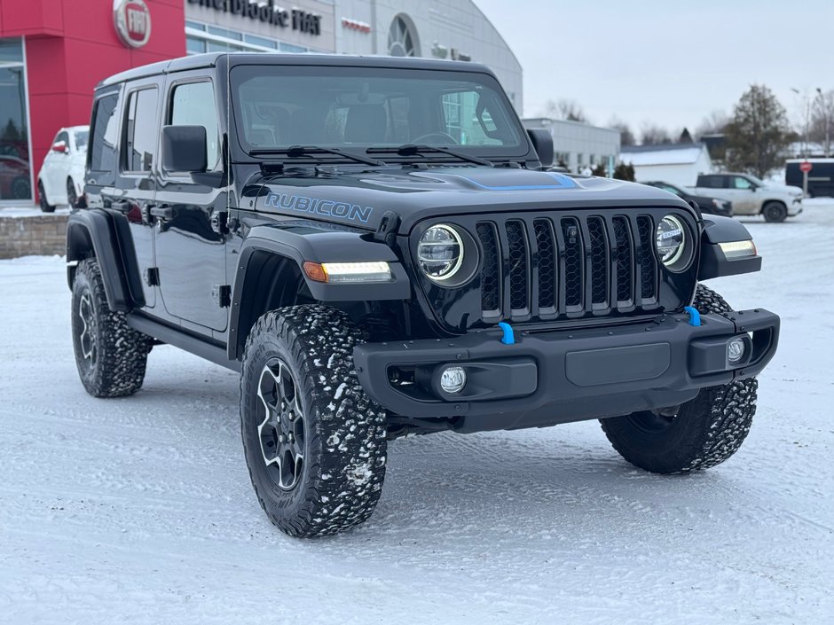 2021 Jeep Wrangler 4xe 4xe UNLIMITED RUBICON 4X4 // DEUX TOITS-1