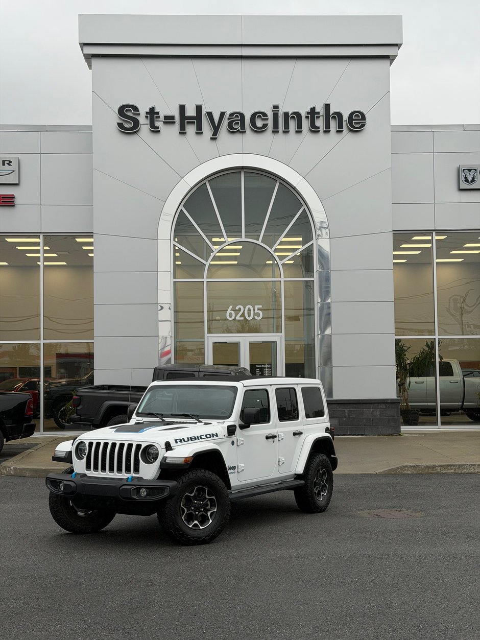 2022 Jeep Wrangler 4xe Unlimited Rubicon 4XE SKY ONE-TOUCH in Saint-Hyacinthe, Quebec
