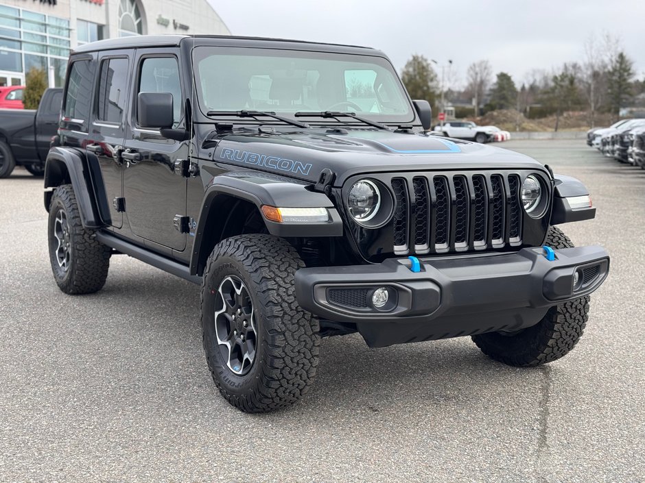 2023 Jeep Wrangler 4xe RUBICON 4X4 // SKY ONE TOUCH // ATTELAGE DE REM-1