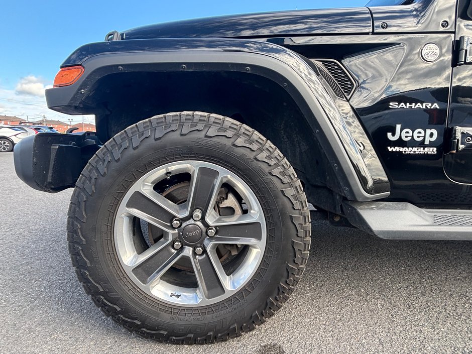 Jeep Wrangler Unlimited Sahara 2019 V6 - Sièges chauffants - Volant chauffant