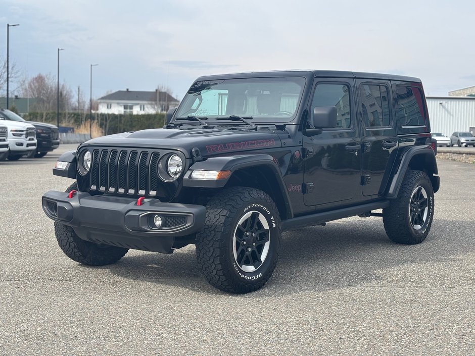 Jeep Wrangler UNLIMITED RUBICON 4X4 // NAVIGATION 2021 à Sherbrooke, Québec