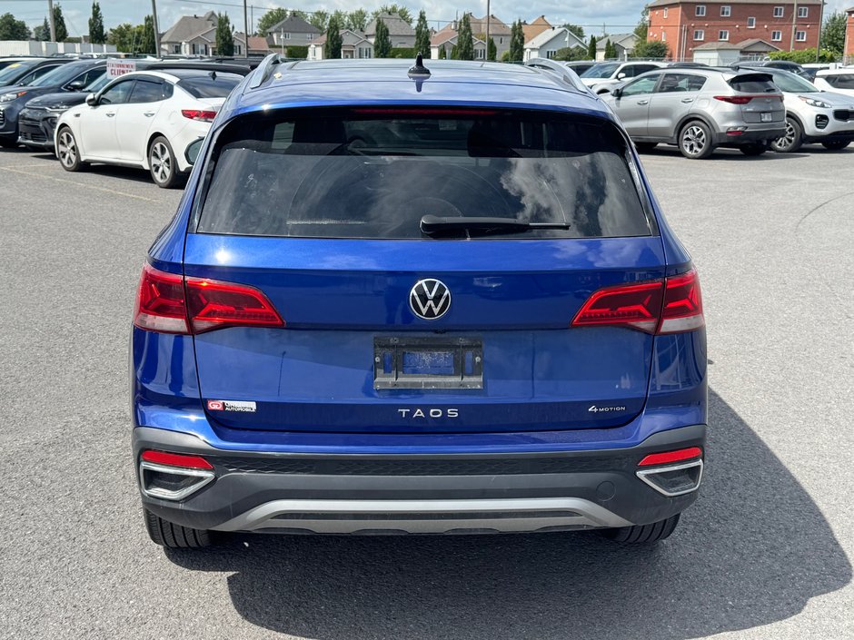 2024 Volkswagen Taos Comfortline 4Motion Toit-Panoramique AWD + CARPLAY + CAMÉRA DE RECUL