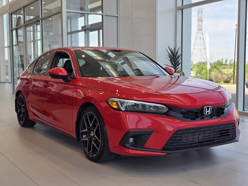 Honda Civic Hatchback Sport Touring | TOIT | CUIR | CARPLAY | 8 ROUES 2022 à Laval, Québec