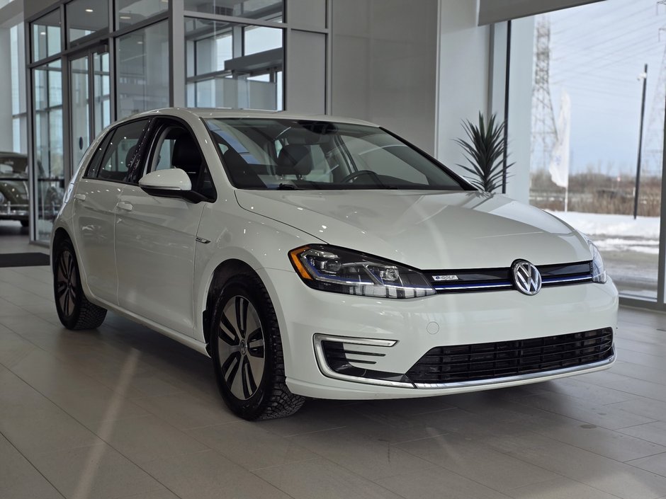 2020 Volkswagen e-Golf Comfortline BAS KM | CUIR | CARPLAY | CAMÉRA | +++ in Laval, Quebec