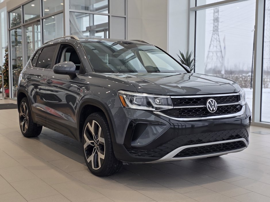 Volkswagen Taos Highline | DÉMARREUR | PANO | CUIR | CARPLAY | AWD 2022 à Laval, Québec