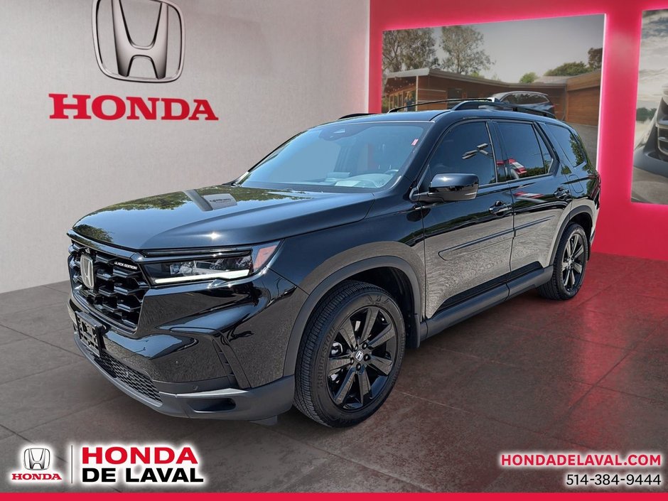 2025 Honda Pilot Black Edition-0