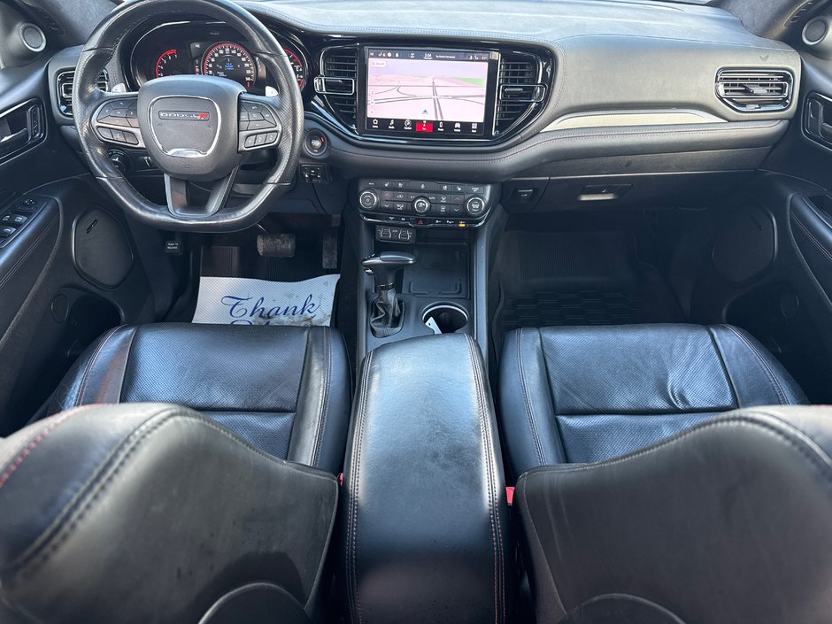 2022 Dodge Durango R/T Plus with 5.7 Hemi Seven passenger,heated  cooled seats, upgraded audio system, sunroof, Apple CarPlay,