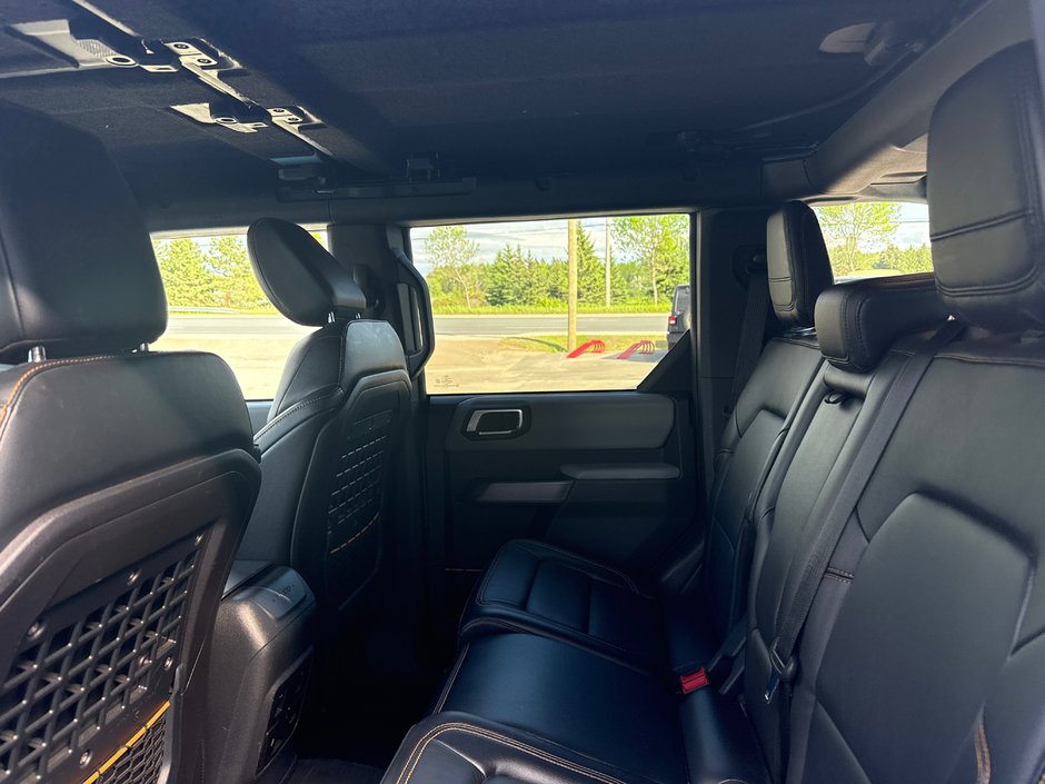 2021 Ford Bronco Standard transmission Badlands Tow package Upgraded tires and rims With full removable top 12 inch screen standard transmission