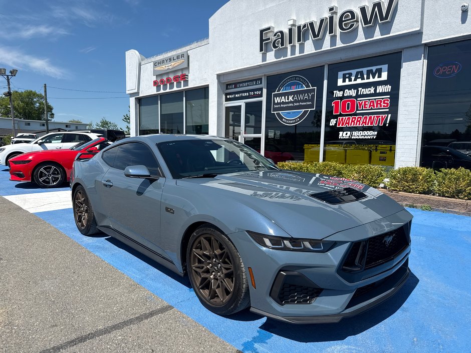 2025 Ford Mustang 5.0 with GT performance package Recaro seats , active velvet exhaust, bronze appearance package upgraded sound system