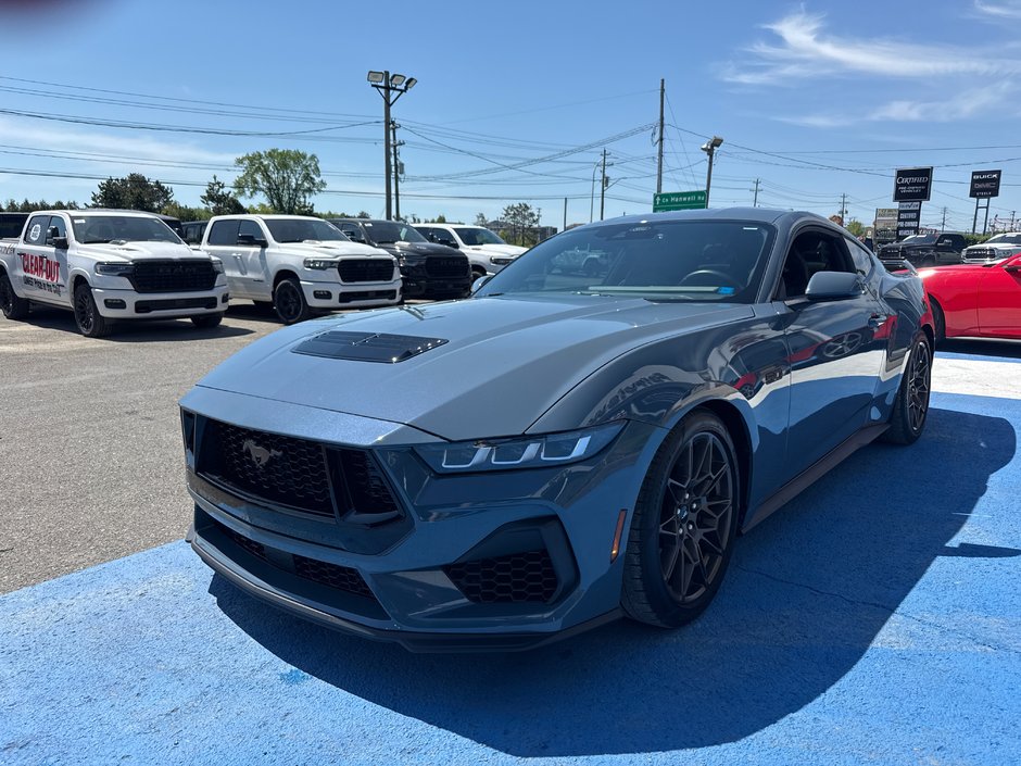2025 Ford Mustang 5.0 with GT performance package Recaro seats , active velvet exhaust, bronze appearance package upgraded sound system
