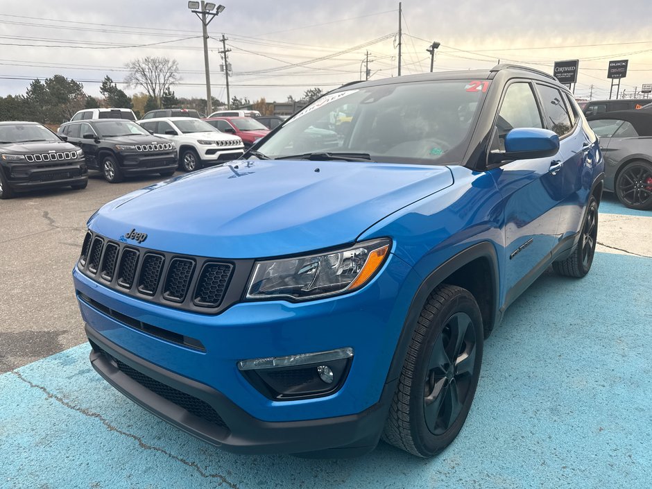 2021 Jeep Compass Altitude Leather sunroof, advanced safety group