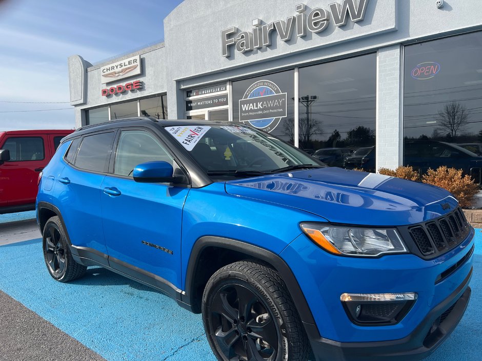 2021 Jeep Compass Altitude Leather, sunroof, navigation fully loaded