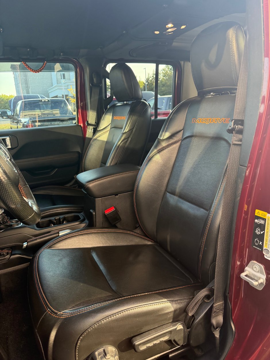 2021 Jeep Gladiator MOJAVE READY FOR WHATEVER ADVENTURE! Aftermarket wheels, bumper, side steps, and winch.
