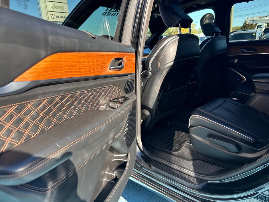 2023 Jeep Grand Cherokee L Summit Reserve Seven passenger luxury vehicle
