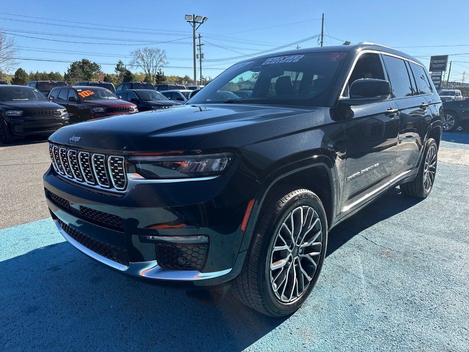 2023 Jeep Grand Cherokee L Summit Reserve Seven passenger luxury vehicle