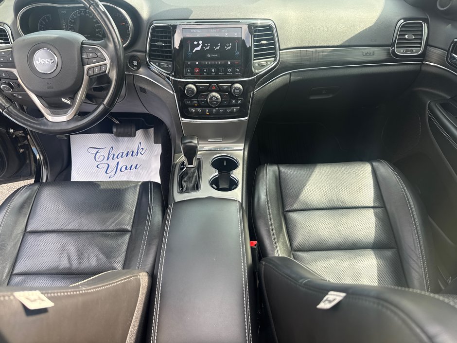 2021 Jeep Grand Cherokee Limited 80th Anniversary Edition Upgraded rims, upgraded leather, upgraded audio system