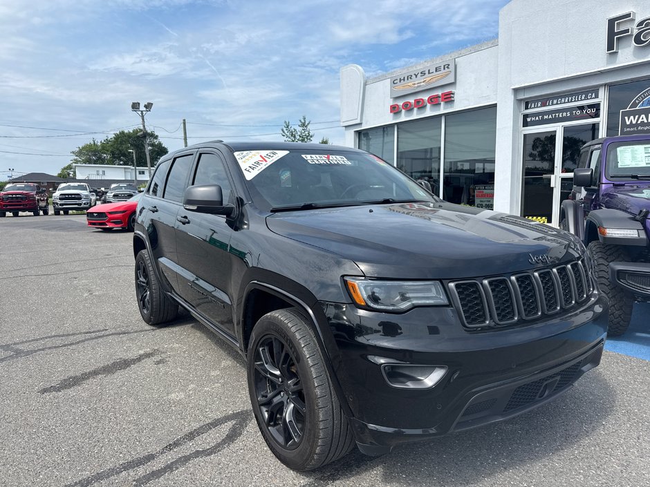 2021 Jeep Grand Cherokee Limited 80th Anniversary Edition Upgraded rims, upgraded leather, upgraded audio system