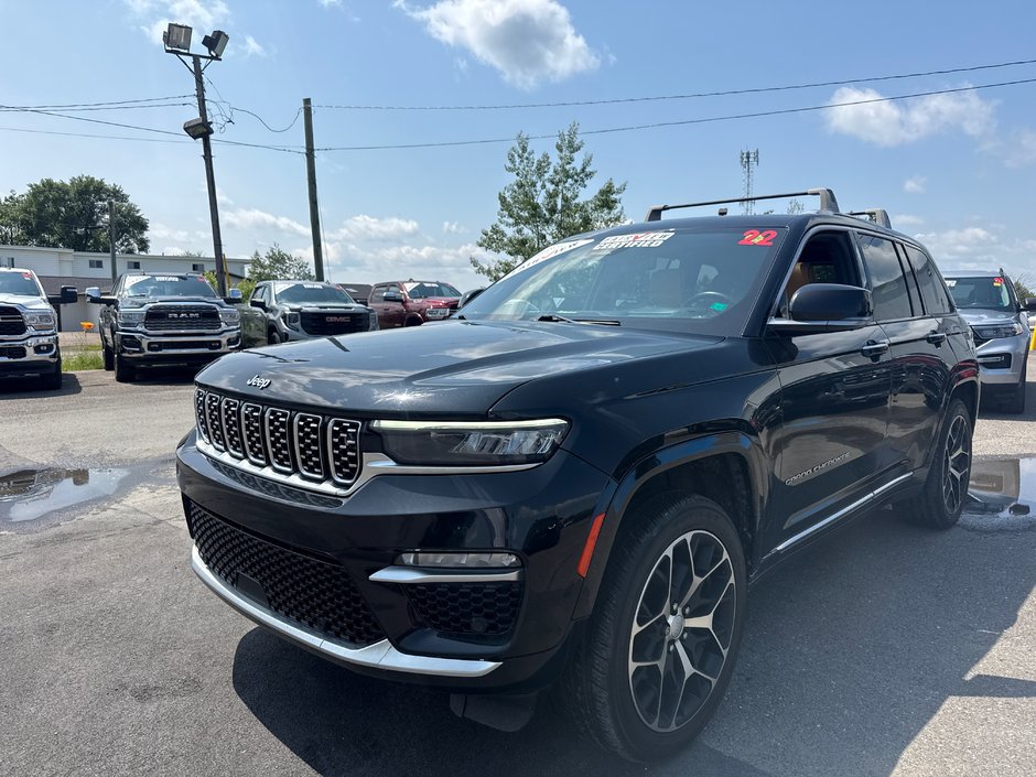 2022 Jeep Grand Cherokee Summit Reserve With a 5.7 hemi producing over 380 hp