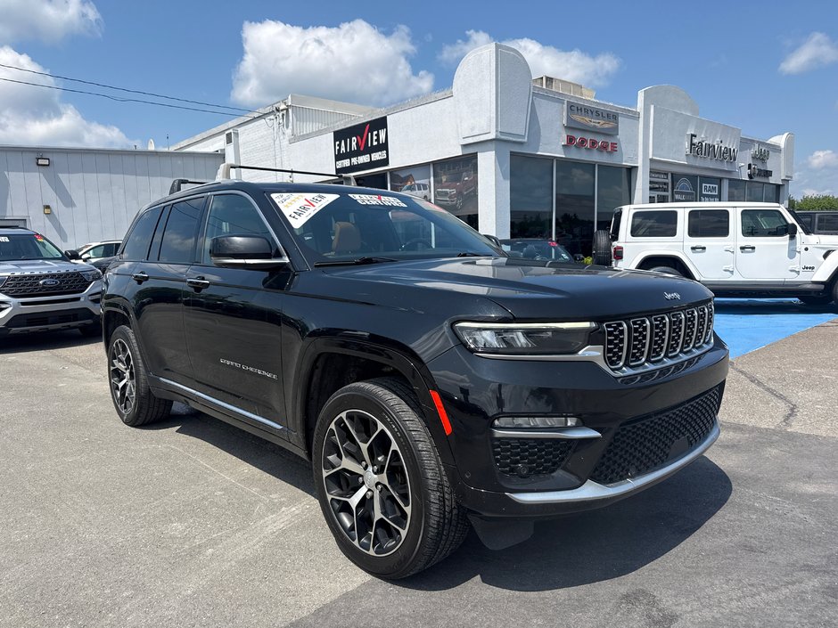 2022 Jeep Grand Cherokee Summit Reserve With a 5.7 hemi producing over 380 hp