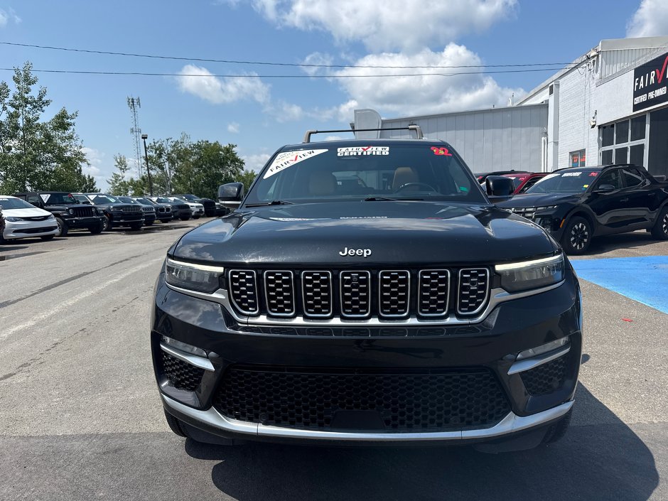 2022 Jeep Grand Cherokee Summit Reserve With a 5.7 hemi producing over 380 hp