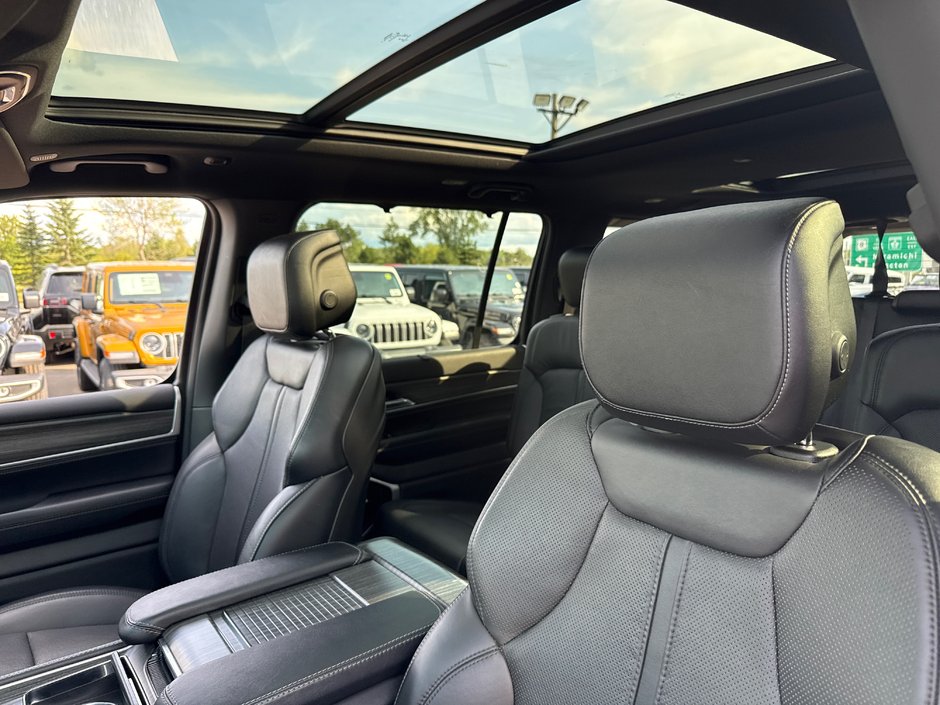 2023 Jeep Wagoneer Series III Three sunroof’s three TVs air suspension price tag over 120 K New