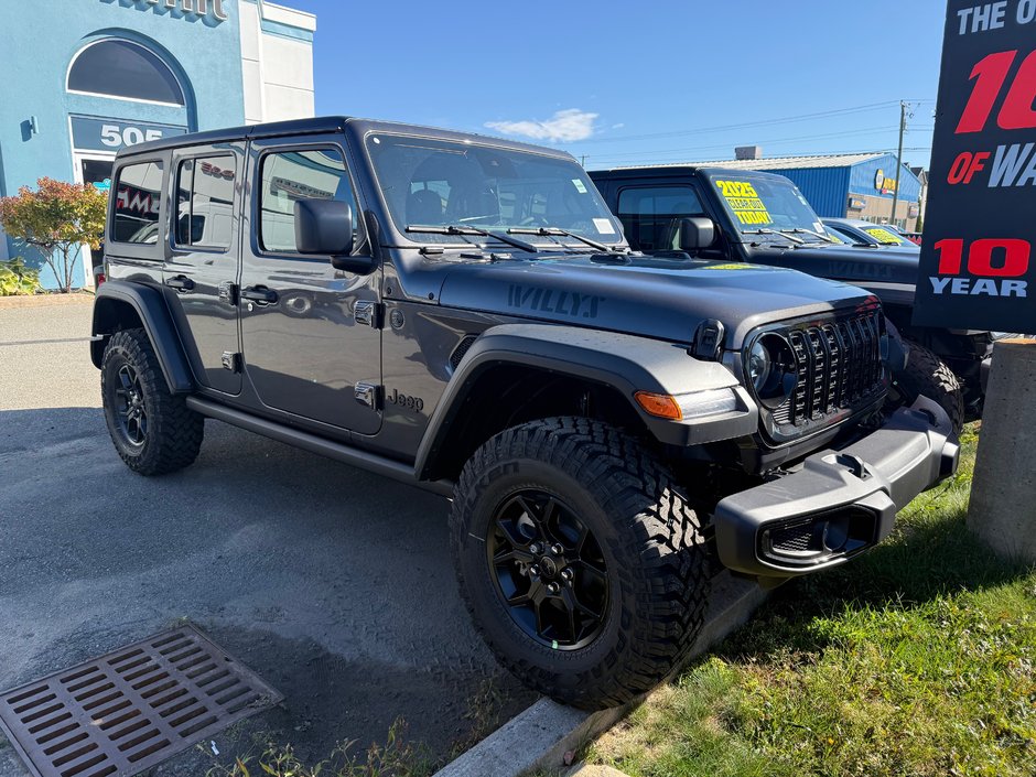 2026 Jeep WRANGLER 4-Door WILLYS