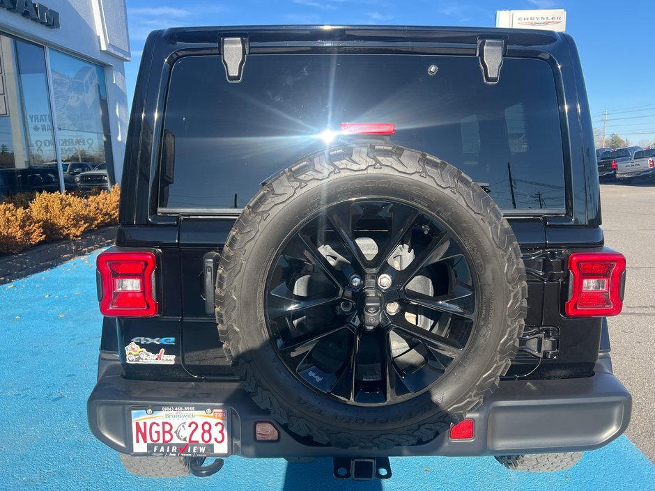 2021 Jeep Wrangler 4xe Unlimited Sahara Loaded with leather navigation BFG tires