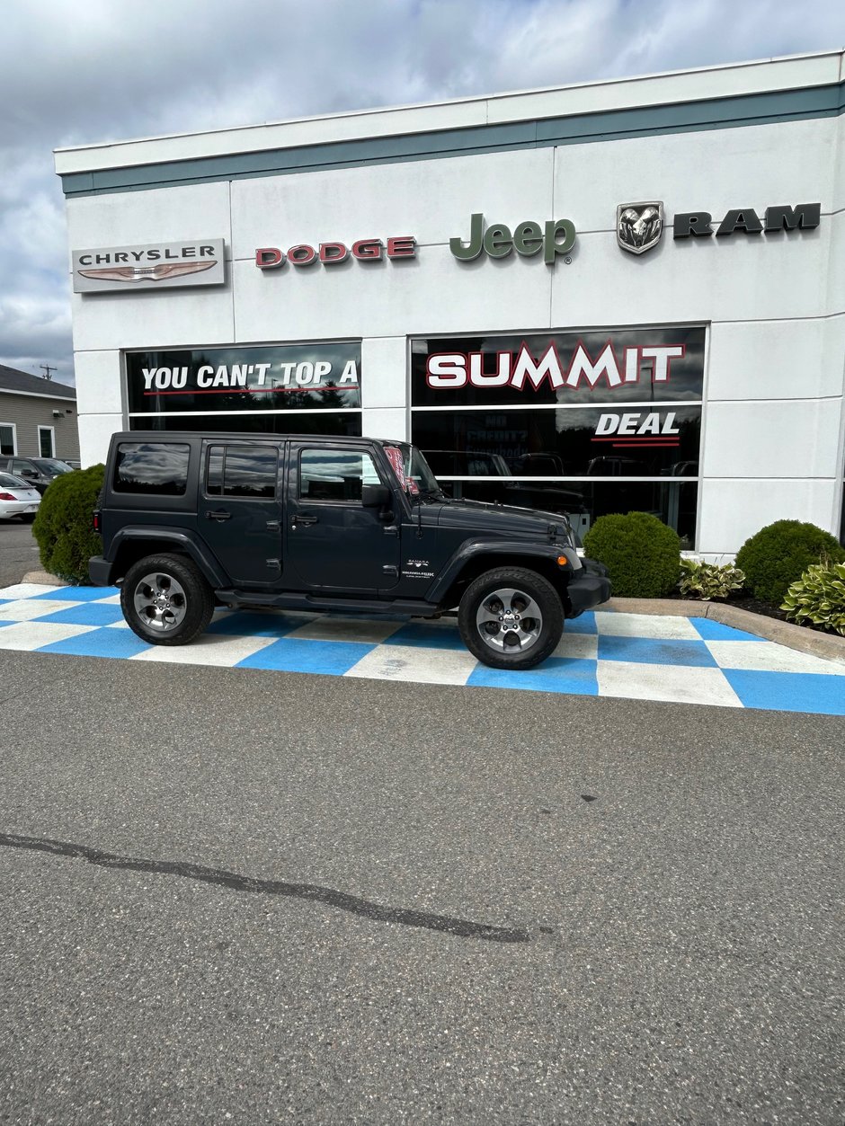 2018 Jeep WRANGLER JK UNLIMITED SAHARA