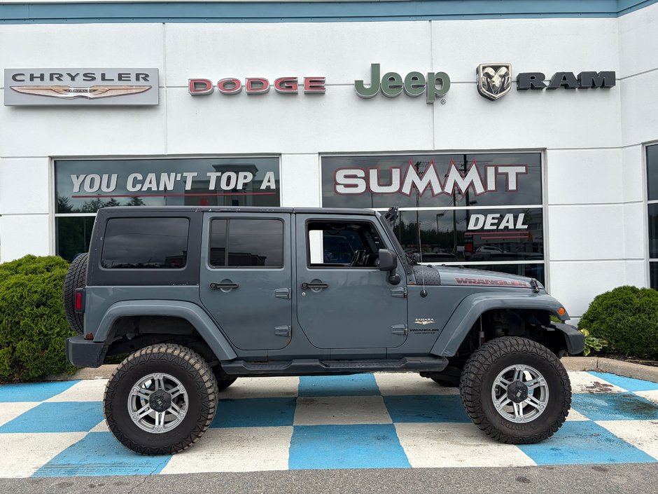 2014 Jeep WRANGLER UNLIMITED SAHARA AS TRADED