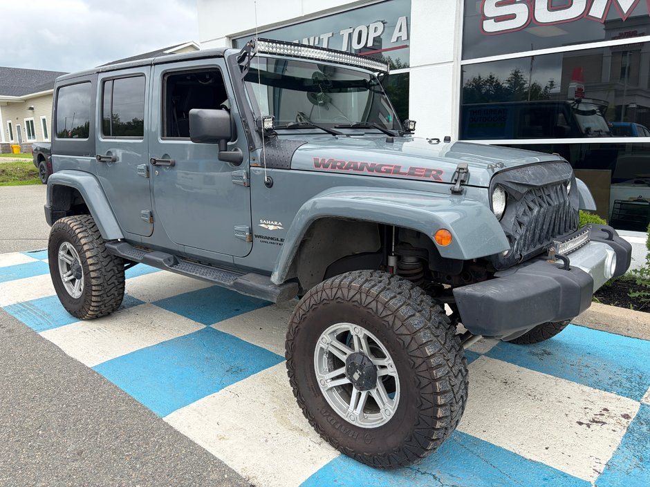 2014 Jeep WRANGLER UNLIMITED SAHARA AS TRADED