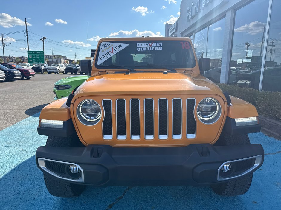 2018 Jeep Wrangler Unlimited Sahara loaded with leather Extreme rare edition