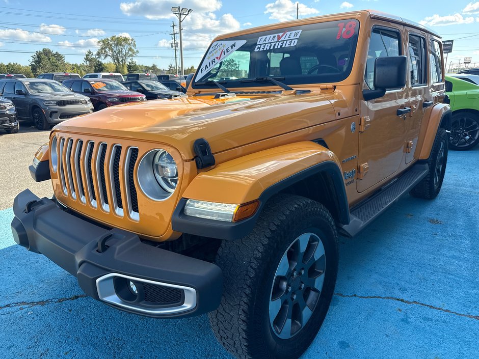 2018 Jeep Wrangler Unlimited Sahara loaded with leather Extreme rare edition