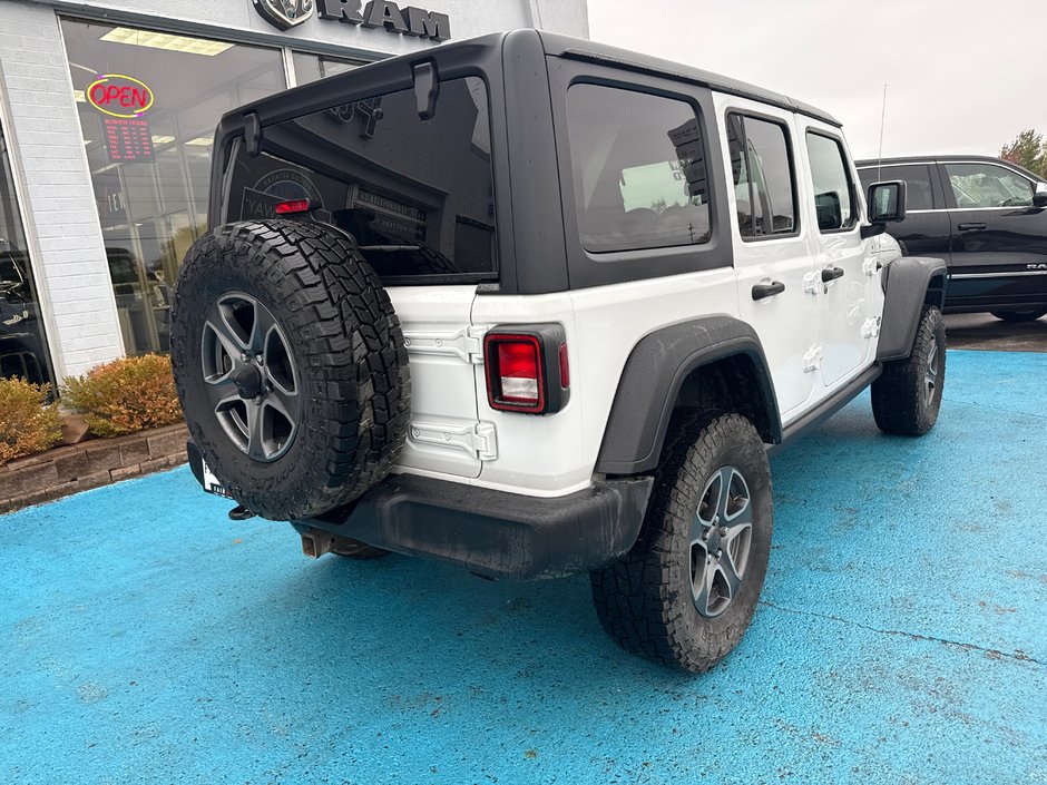 2018 Jeep Wrangler Unlimited Sport Fox lift kit 35 inch tire and wheel package